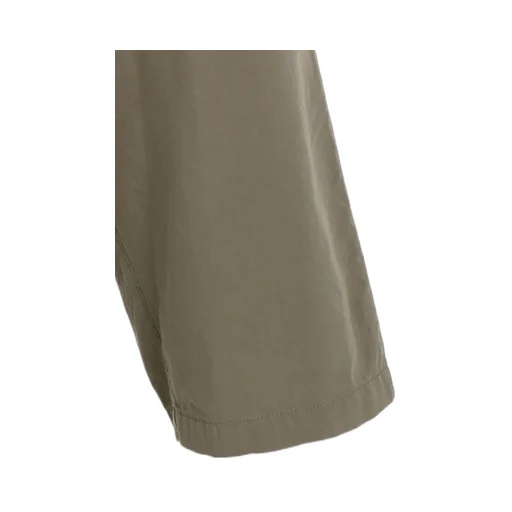 Brushed Washer Finish Broad Sarouel Pants