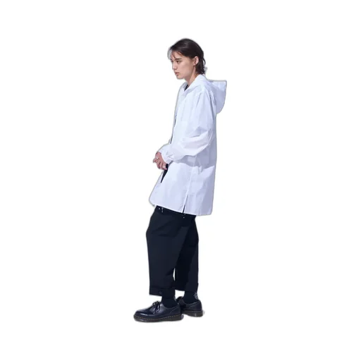 Cotton Broad Hooded Shirt