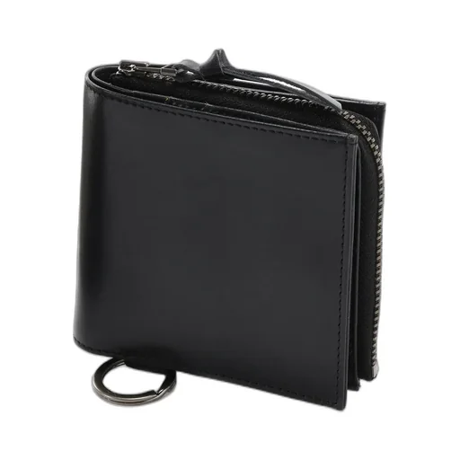 Cow Leather 2Way Detachable Mini Wallet