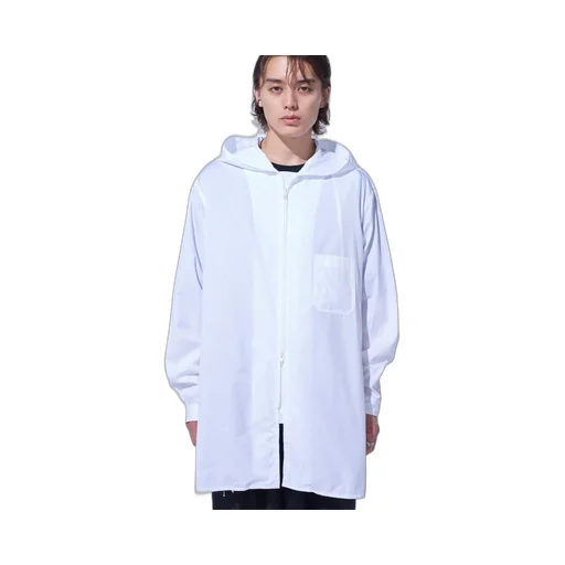 Cotton Broad Hooded Shirt