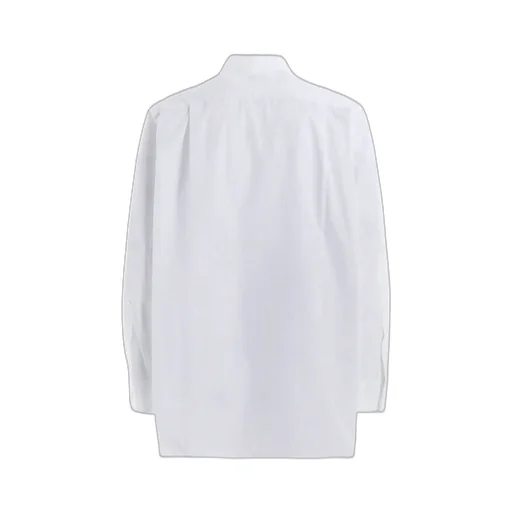 Cotton Broad Loose-Fit Regular Collar Shirt