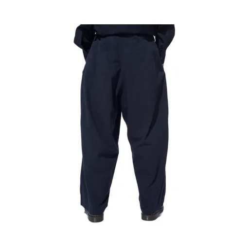 Brushed Washer Finish Broad 5Pocket Wide Pants