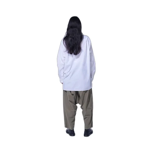 Cotton Broad Loose-Fit Regular Collar Shirt