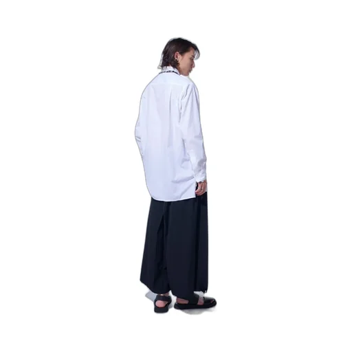 Cotton Broad Loose-Fit Regular Collar Shirt