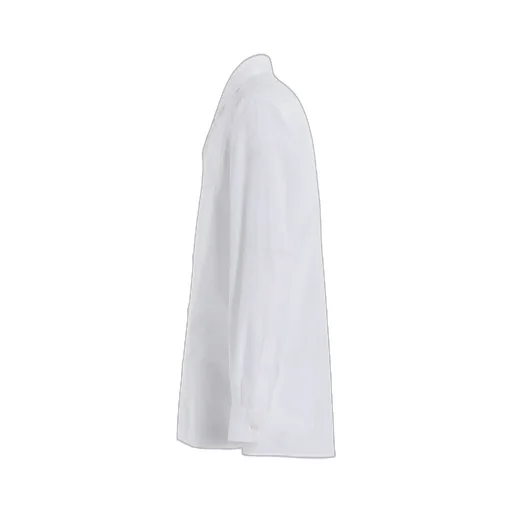 Cotton Broad Loose-Fit Open Collar Shirt