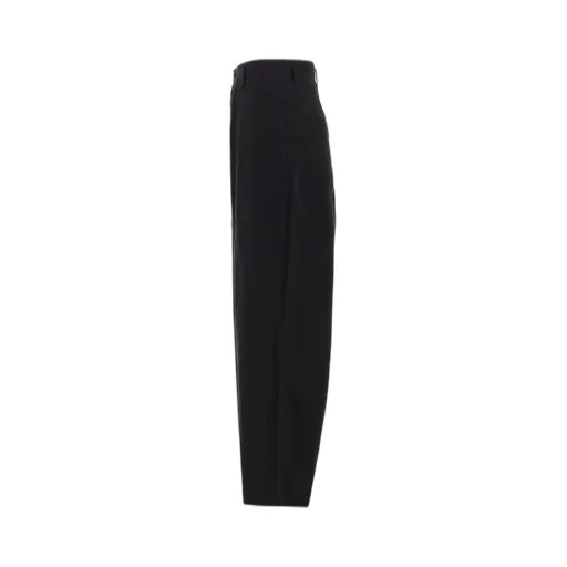 Brushed Washer Finish Broad 5Pocket Wide Pants