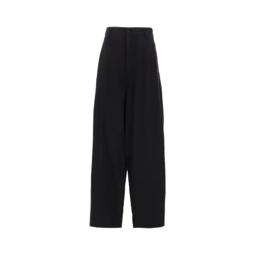 Brushed Washer Finish Broad 5Pocket Wide Pants