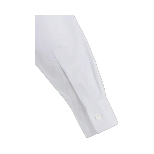 Cotton Broad Loose-Fit Open Collar Shirt