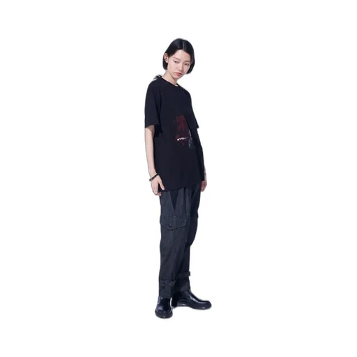 Graphic T-Shirt -Sad Woman-