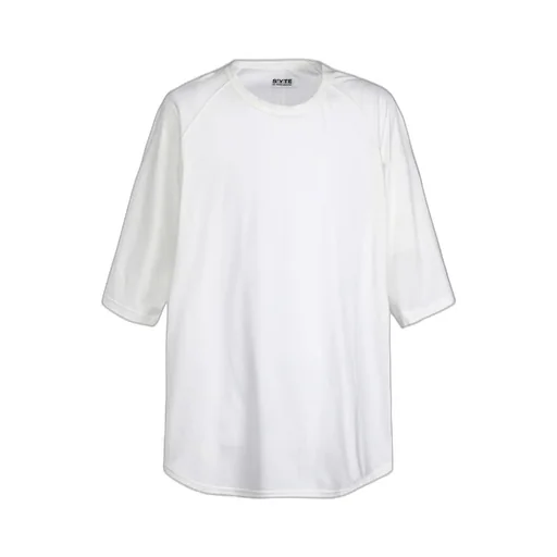 Soft Jersey Back Center Stitch Oversized Raglan Sleeve T-Shirt