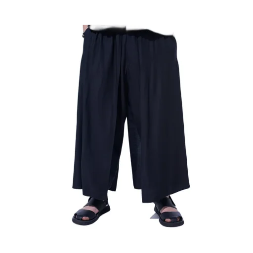 Rayon Twill Layered Pants