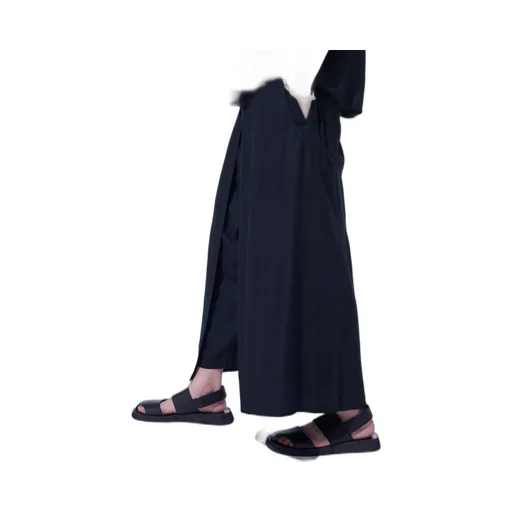 Rayon Twill Layered Pants