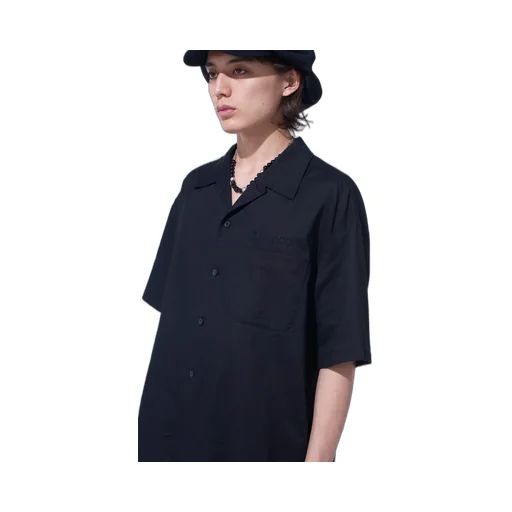 -S’Yte × Gdc Collaborate Collection- Embroidery Open Collar Shirt