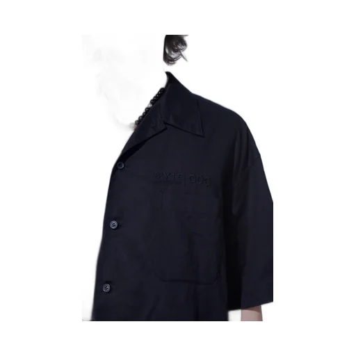 -S’Yte × Gdc Collaborate Collection- Embroidery Open Collar Shirt