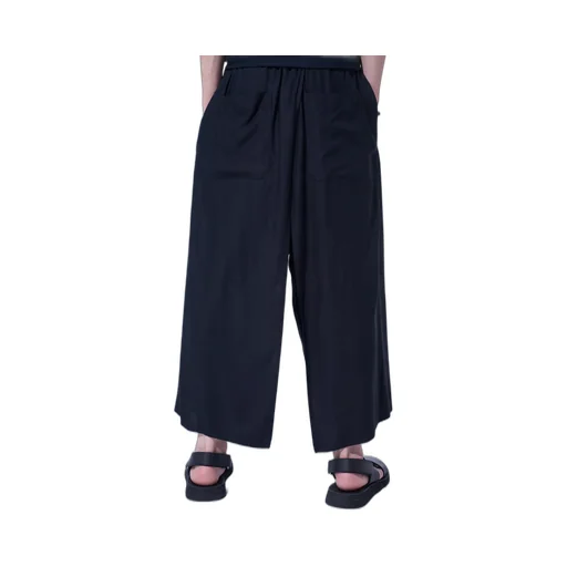 Rayon Twill Layered Pants