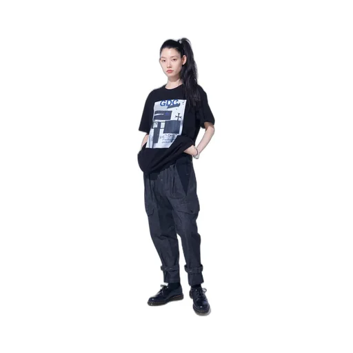 -S’Yte × Gdc Collaborate Collection- Collage Art Graphic T-Shirt -Fluctuatingly 02-