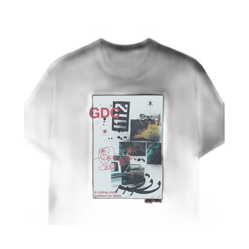 -S’Yte × Gdc Collaborate Collection- Collage Art Graphic T-Shirt -Fluctuatingly 01-