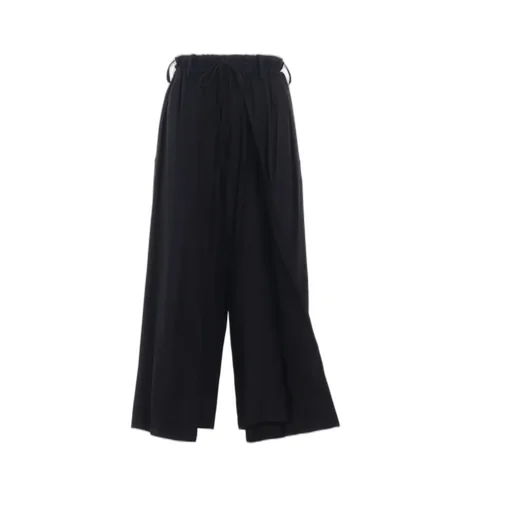 Rayon Twill Layered Pants