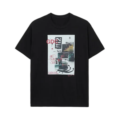 -S’Yte × Gdc Collaborate Collection- Collage Art Graphic T-Shirt -Fluctuatingly 01-