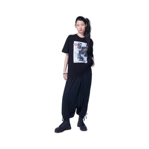 -S’Yte × Gdc Collaborate Collection- Collage Art Graphic T-Shirt -Fluctuatingly 01-