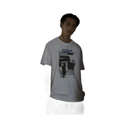-S’Yte × Gdc Collaborate Collection- Collage Art Graphic T-Shirt -Fluctuatingly 02-