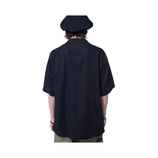 -S’Yte × Gdc Collaborate Collection- Embroidery Open Collar Shirt