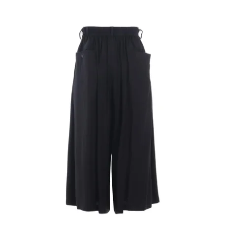 Rayon Twill Culotte Pants
