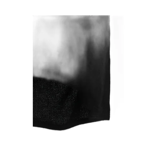 Viscose Twill Cut-Off Open-Collar Shirt
