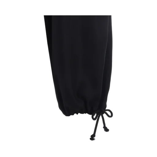 Rayon Twill Balloon Sarouel Pants