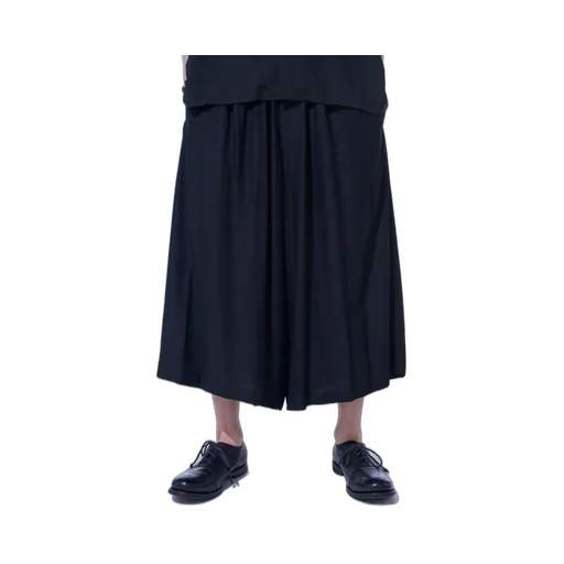 Rayon Twill Culotte Pants