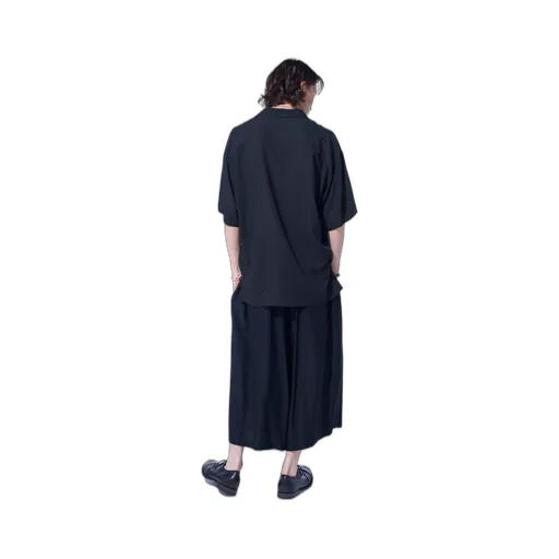 Rayon Twill Culotte Pants