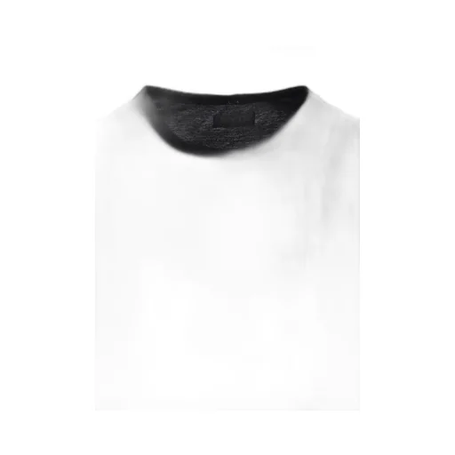 Soft Jersey+Crepe De Chine Asymmetrical T-Shirt