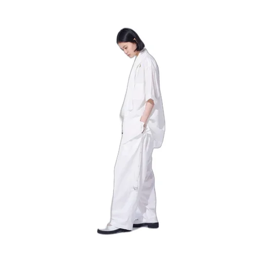 Cotton Silk Loan Short-Sleeve Stall Shirt