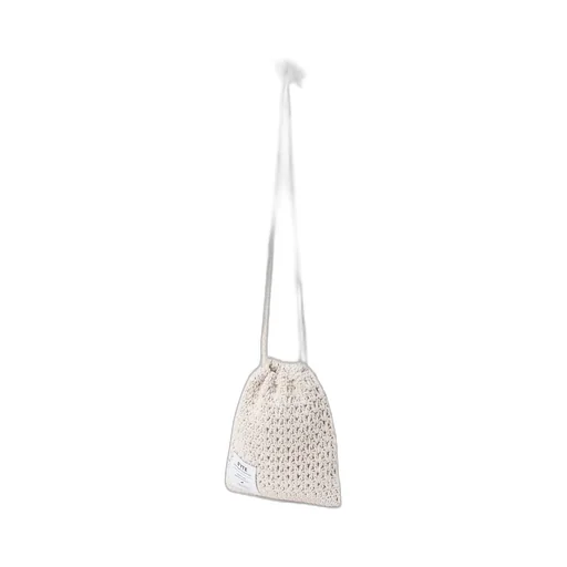 Knitted Drawstring Mini Bag