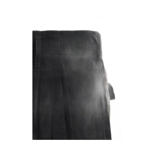 Madras Check Pigment Print 3-Tuck Wide Pants