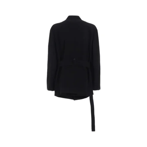 Cotton/Linen Dungaree Belted Jacket