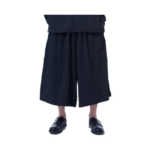 Catch-Washer Finish Jersey Culotte Pants
