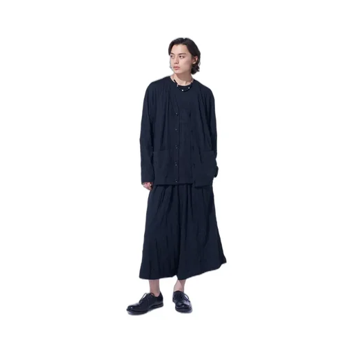 Catch-Washer Finish Jersey Culotte Pants