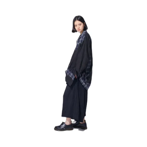 Catch-Washer Finish Jersey Culotte Pants