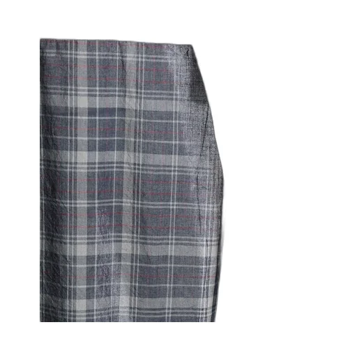 Madras Check Pigment Print Shirt-Blouson