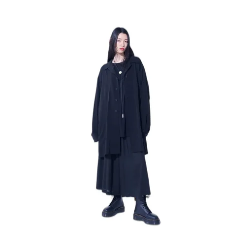 Crepe De Chine Shirt-Blouson
