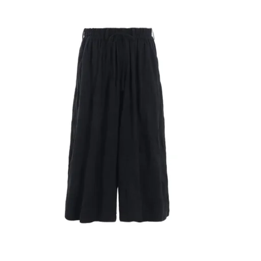 Catch-Washer Finish Jersey Culotte Pants