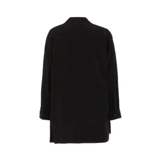 Crepe De Chine Shirt-Blouson