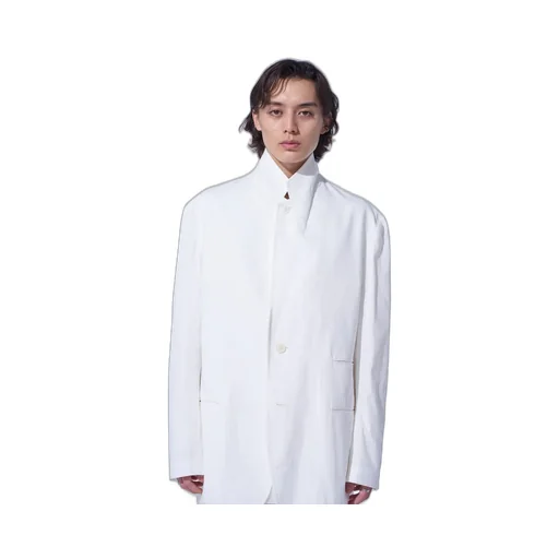 Cotton/Linen Dungaree 2Bs Jacket