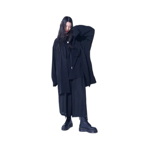 Crepe De Chine Shirt-Blouson