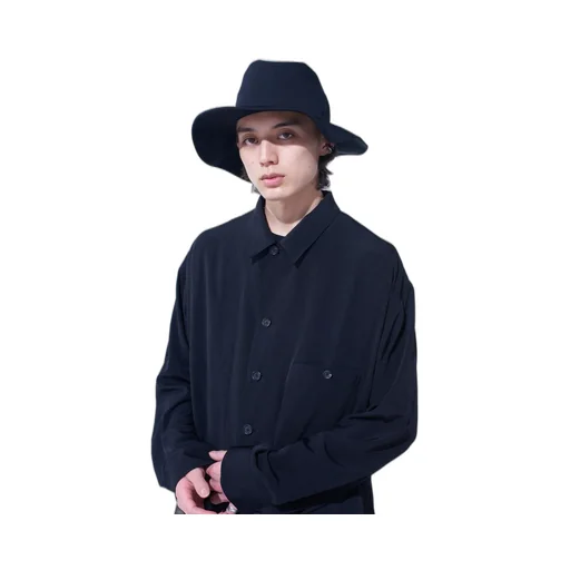 Crepe De Chine Shirt-Blouson