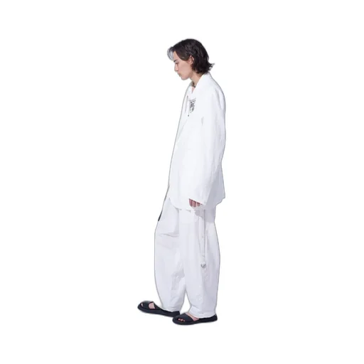 Cotton/Linen Dungaree 2Bs Jacket