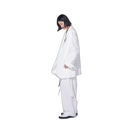Cotton/Linen Dungaree 2Bs Jacket