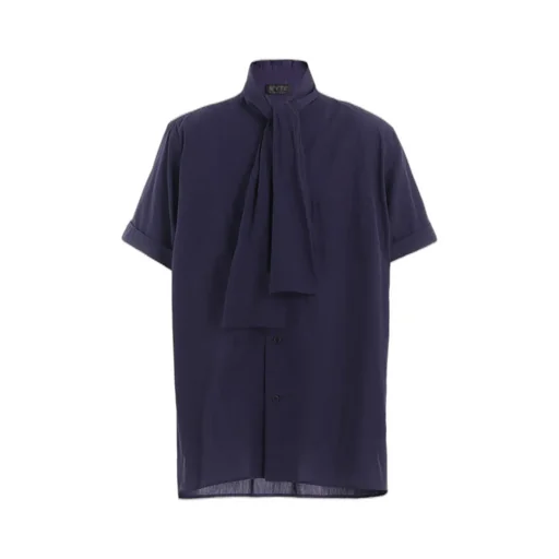 Broadcloth Chambray Short-Sleeve Stall Shirt