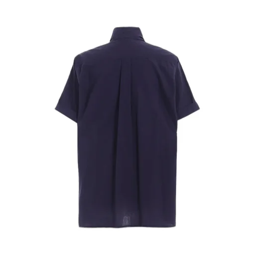 Broadcloth Chambray Short-Sleeve Stall Shirt
